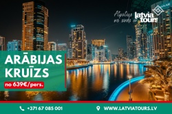 Arābijas kruīzs Latvia Tours